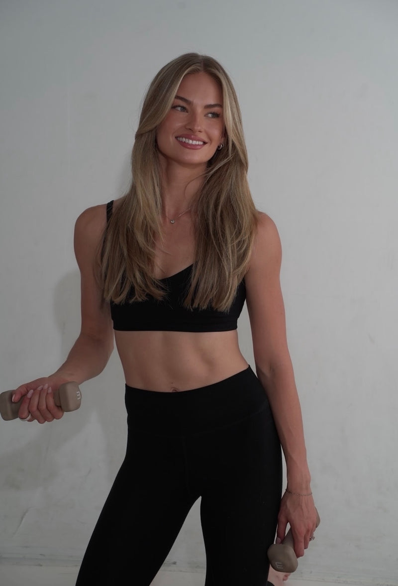 THE FRAME SPORTS BRA - NOIR