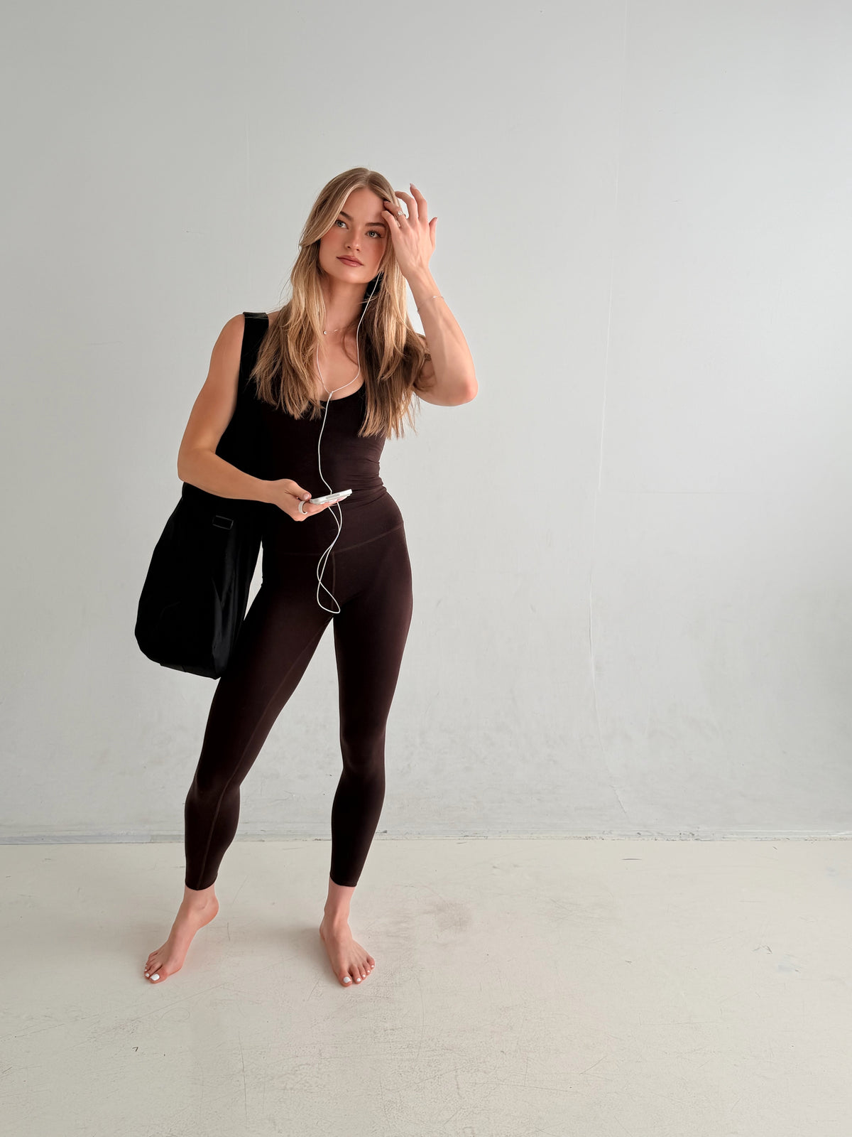THE RACERBACK TANK - CACAO